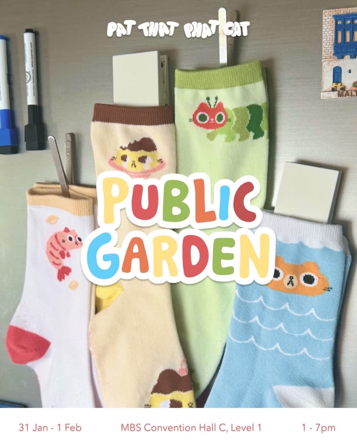 Public Garden, 31 Jan to 1 Feb, MBS Convention Hall C